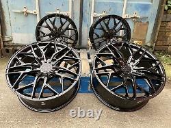 Alloy Wheels 18 ALUWERKS XT3 BLACK Transit For Ford Transit Custom 12-22 5x160