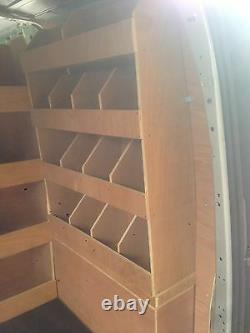 Assembled Ford Transit Custom Van Racking Ply Lining Storage Swb