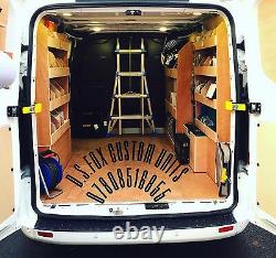 Assembled Ford Transit Custom Van Racking Ply Lining Storage Swb