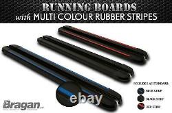 BLACK Running Boards For 2013-2018 Ford Transit Tourneo Custom SWB Multi Colour