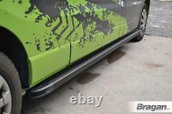 BLACK Running Boards For 2013-2018 Ford Transit Tourneo Custom SWB Multi Colour