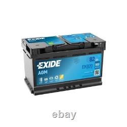 Battery For Ford Transit Connect V362 1.0 EcoBoost PHEV Exide 82Ah 800CCA AGM115