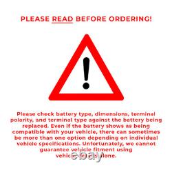 Battery fits FORD FIESTA FUSION KUGA C-MAX TRANSIT GRAND C-MAX Bosch 096