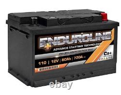 Battery fits FORD TRANSIT CUSTOM 1.0 2.0D 2.2D 12 to 23 110 720A 80Ah Enduroline