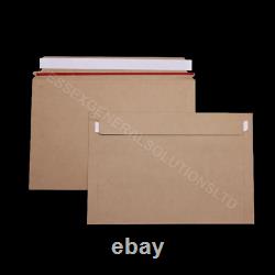 Book Mailers Brown Cardboard C4 C5 Capacity Transit Parcel