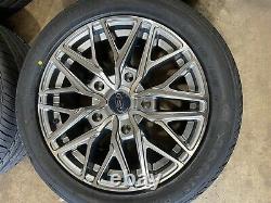 Brand new set of 18 alloy wheels and tyres Ford Transit Custom Mk7