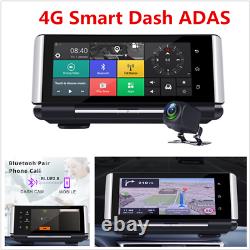 Car Centre Consoles DVR 7 Android FHD 4G WIFI ADAS Driving Recorder Dual Lens
