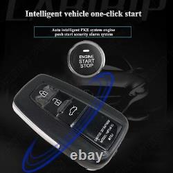 Car SUV One Button Start Alarm Keyless Entry System Remote Control Push Button