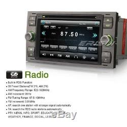 Car Stereo DVD CD SatNav Radio FORD FOCUS C-MAX KUGA FIESTA TRANSIT iPod 3G DAB+