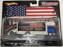 Custom Hot Wheels Team Transport'63 ASTON MARTIN DB5 Trump MAGA with RR Custom Hot Wheels Team Transport'63 ASTON MARTIN DB5 Trump MAGA with RR