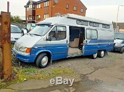 Custom built ford transit motorhome camper unique px