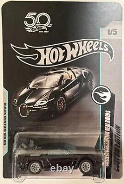 Delorean Time Machine Back to the Future CUSTOM Hot Wheels Black Series withRR