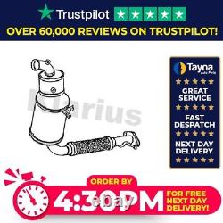 Diesel Particulate Filter DPF fits FORD TRANSIT CUSTOM V362 2.0D 2015 on Soot