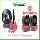 Disc Kit + Front Brembo Pads Ford Transit Custom 288mm 12