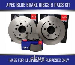 Discs And Pads Kit Rear Apec Blue For Ford Transit Custom 1 L 2020-2023
