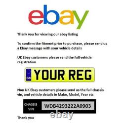 Discs And Pads Kit Rear Apec Blue For Ford Transit Custom 1 L 2020-2023