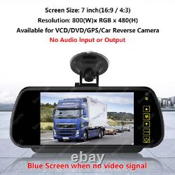 Dual Rear Brake Light Reversing Camera For Ford Transit Custom Van +7 Monitor