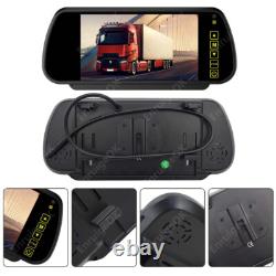 Dual Rear Brake Light Reversing Camera For Ford Transit Custom Van +7 Monitor