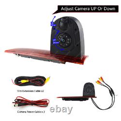 Dual Rear Brake Light Reversing Camera For Ford Transit Custom Van +7 Monitor
