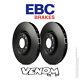 EBC OE Front Brake Discs 300mm for Volvo V40 Cross Country 1.6 Turbo T4 180 12