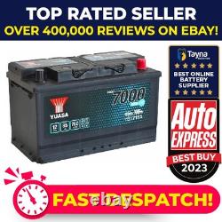 EFB Car Battery YBX7115 Yuasa 115 EFB 760A 85Ah 4Yr WTY 317x175x190 Start Stop