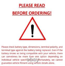 EFB Car Battery YBX7115 Yuasa 115 EFB 760A 85Ah 4Yr WTY 317x175x190 Start Stop