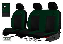 Eco-Leather Tailored Seat Covers 2+1 FORD TRANSIT CUSTOM TREND SPORT 2018 2019