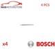 Engine Glow Plugs Bosch 0 250 403 034 4pcs A New Oe Replacement