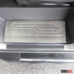 Entry strips door sills for Ford Transit Custom 2013-2024 stainless steel 4x
