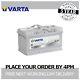 F18 Car Battery 12V Varta Silver Dynamic Sealed Calcium 5 Yr Warranty Type 110