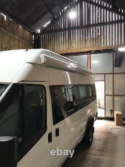FITTED Fiamma F45s Ford Transit Custom with poptop roof campervan SWB LWB camper