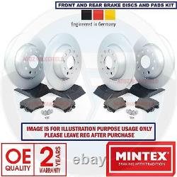 FOR FORD TRANSIT CUSTOM 2.2 TDCi 2012- FRONT MINTEX BRAKE DISCS PADS KIT 288mm