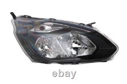 FORD TOURNEO CUSTOM Headlight Headlamp Halogen Black Right Hand 2013-2018