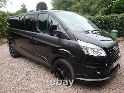 FORD TRANSIT CUSTOM 2.0 LIMITED L2 RS EDITION 6 SEAT CREW CAB 130ps 2016 66