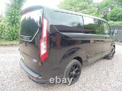 FORD TRANSIT CUSTOM 2.2 LIMITED L1 RS EDITION 6 SEAT CREW CAB 155ps 2014