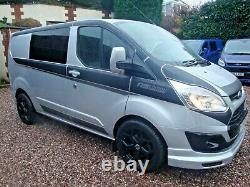 FORD TRANSIT CUSTOM 2.2 TREND L1 H1 RS EDITION 6 SEAT CREW CAB 130ps 2015