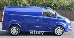 FORD TRANSIT CUSTOM 2012-2018 WHEEL ARCH COVERS TRIMS SWB/LWB. Primed