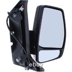 FORD TRANSIT CUSTOM Box Door Mirror Electric Heated Black Right Hand 2013-2018