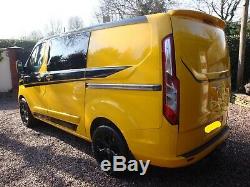 FORD TRANSIT CUSTOM DOUBLE CAB 6 SEAT KOMBI RS EDITION 2015 65 Plate NO VAT