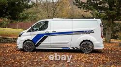 FORD TRANSIT CUSTOM FRONT WING BODY STYLE KIT Bumper, spoiler upgrade conversion