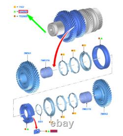 FORD TRANSIT CUSTOM MK1 1st / 2nd Gear Synchronizer Assy 2277774 NEW GENUINE