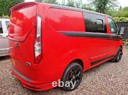 FORD TRANSIT CUSTOM RS EDITION 6 SEAT SPORT CREW CAB 125ps 2013 63 Plate