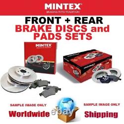 FRONT + REAR DISCS + PADS for FORD AUSTRALIA TRANSIT CUSTOM Box 2.2TDCi 2013-on