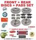 FRONT + REAR DISCS & PADS for FORD TRANSIT CUSTOM V362 Bus 2.0 EcoBlue 2015-on