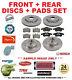 FRONT + REAR DISCS & PADS for FORD TRANSIT CUSTOM V362 Bus 2.0 EcoBlue 2015-on