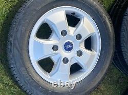 Factory 16 Ford Transit Custom Limited Sport Alloy Wheels Tyres Mk9 Mk8 Mk7