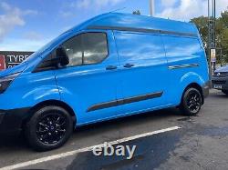 Factory Ford Transit Limited Gloss Black Mk8 Mk7 Mk6 Limited Alloy Wheels Tyres