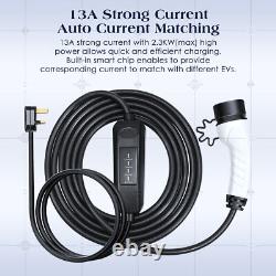 Fast Type 2 EV Charging Cable UK Plug 3 Pin Electric Vehicle Car Charger 13A 7M