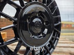 Fit Transit Custom 18-23 Aluwerk T-sport Gloss Black Load Rated 5x160 19 Alloys
