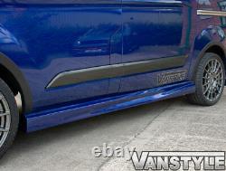 Fits Ford Transit Custom 12-18 Side Sill Skirt Swb Sport Not Bars Running Boards